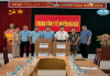 Ngân hàng NN&PTNT tài trợ thuốc , VTYT cho TTYT huyện Đà Bắc