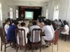 Toàn cảnh lớp tập huấn sử dụng máy thở, chẩn đoán, điều trị, chăm sóc ca bệnh COVID-19 tại Trung tâm y tế huyện Đà Bắc