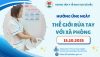 HƯỞNG ỨNG NGÀY THẾ GIỚI RỬA TAY VỚI XÀ PHÒNG