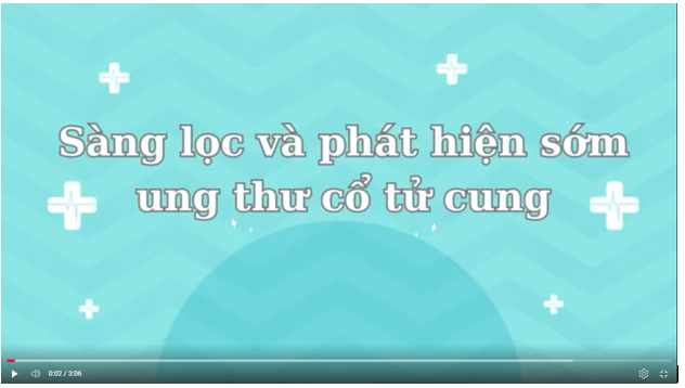 Sàng lọc và phát hiện sớm ung thư cổ tử cung